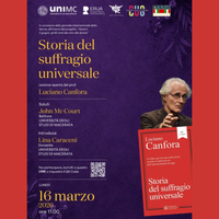 “Storia del suffragio universale” con Luciano Canfora