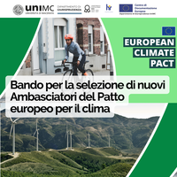 Bando Ambasciatore del patto europeo per il clima