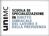 Scuola di specializzazione in Diritto sindacale, del lavoro e della previdenza 