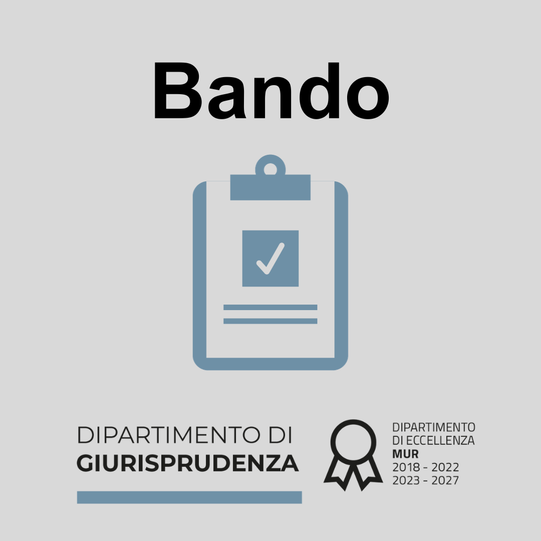 Bando di concorso pubblico per il conferimento di n. 1 assegno di ricerca sul tema  “La crescita inclusiva dei territori: politiche di sviluppo e progettualità europea per le comunità"  - settore scientifico disciplinare SECS-P/06 (Economia applicata)  - 