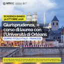 titolo doppio in Giurisprudenza | a.a. 2026/2027