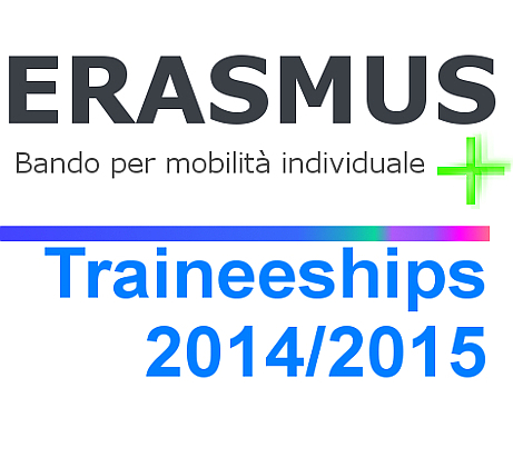 Bando Erasmus + Traineeships 14/15