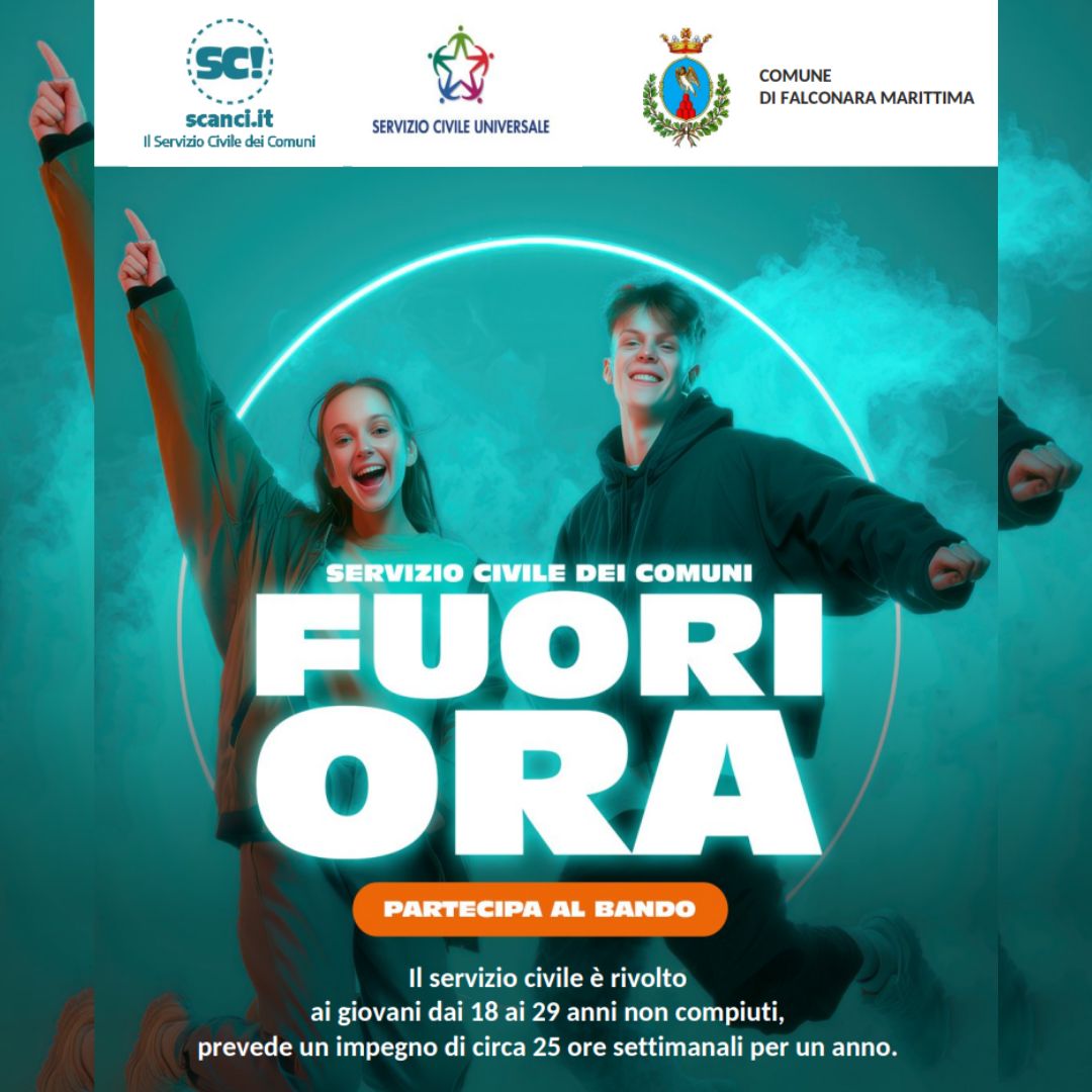 Bando Servizio Civile Universale 2026 - Comune di Falconara Marittima