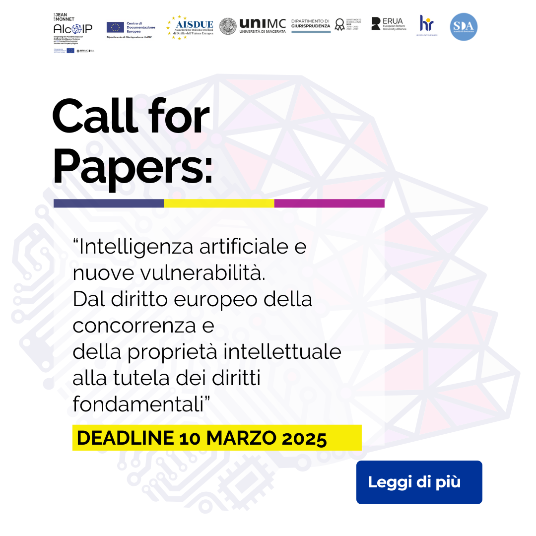 Call for Papers 2025 | JM AIcoIP