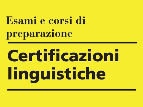 Certificazioni linguistiche