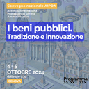 I beni pubblici. Convegno AIPDA 2024