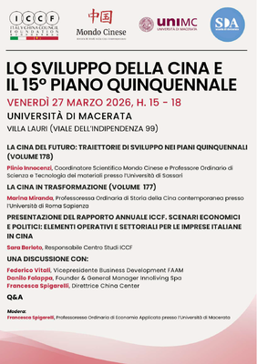 Lo sviluppo della Cina