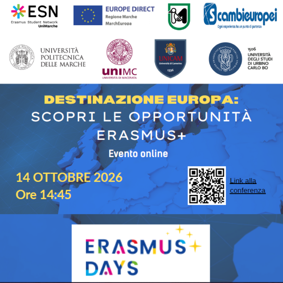 Evento destinazione Europa: scopri le opportunità Erasmus+