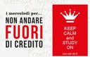 I mercoledì per non andare fuori di credito