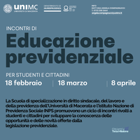 Incontri di Educazione previdenziale