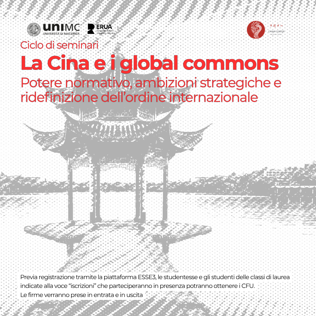 La Cina e i global commons | Ciclo di seminari