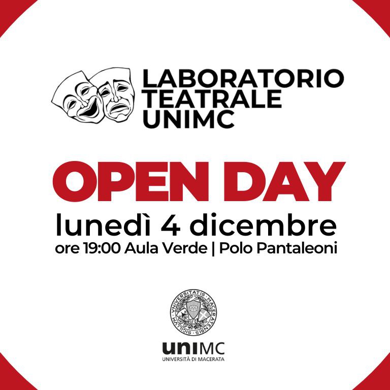 Laboratorio teatrale. Open Day e adesioni online