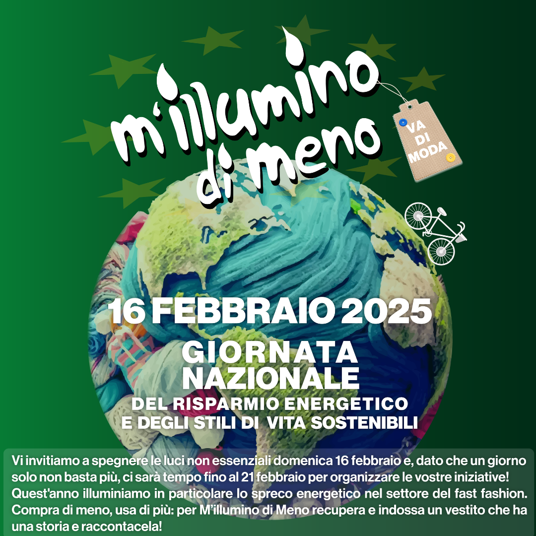 M’illumino di meno 2025: gli appuntamenti di UniMC