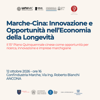 Marche - Cina Economia della longevità