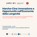Marche - Cina Economia della longevità