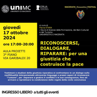 Riconoscersi, dialogare, riparare: per una giustizia che costruisce la Pace