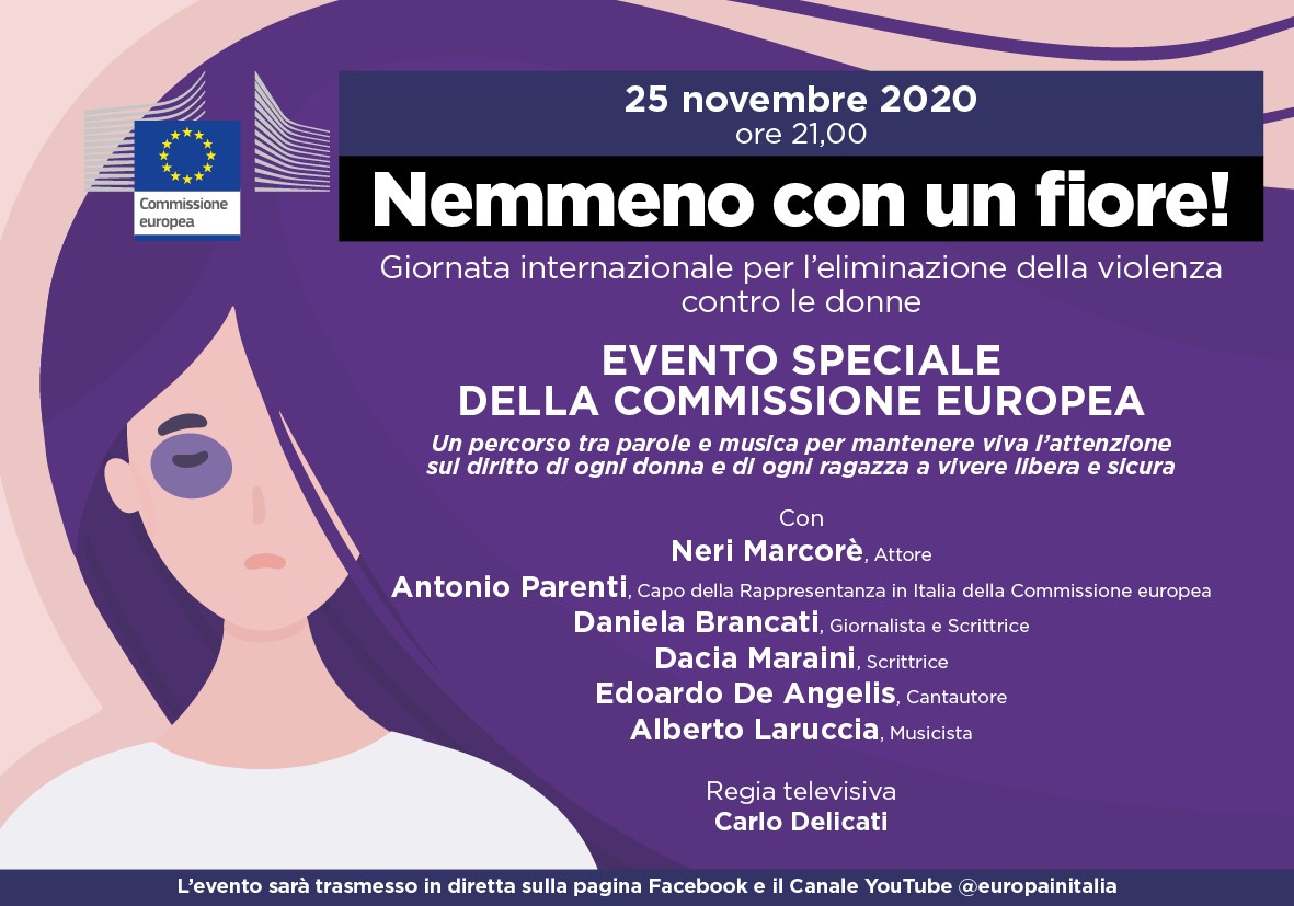 Nemmeno con un fiore! 