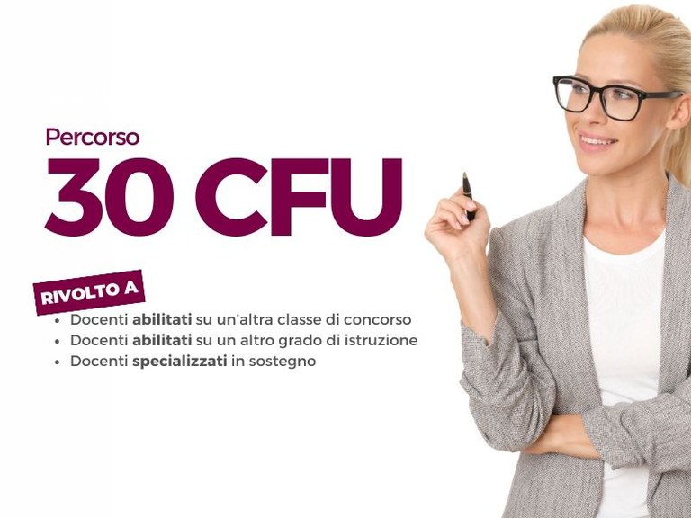 Percorsi abilitanti 30 CFU