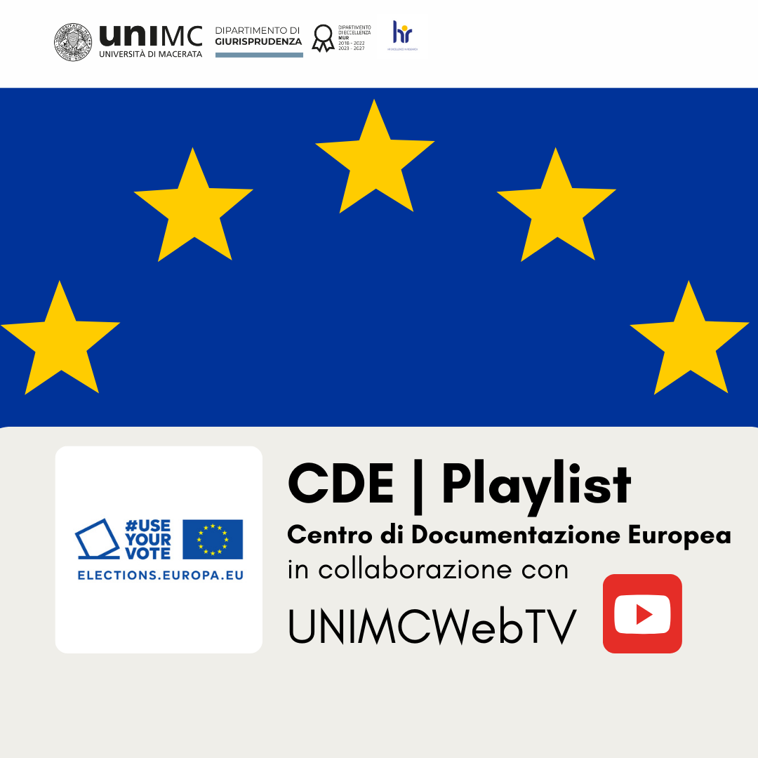 Playlist CDE | Le politiche europee per l'ambiente ed il finanziamento della transizione ecologica