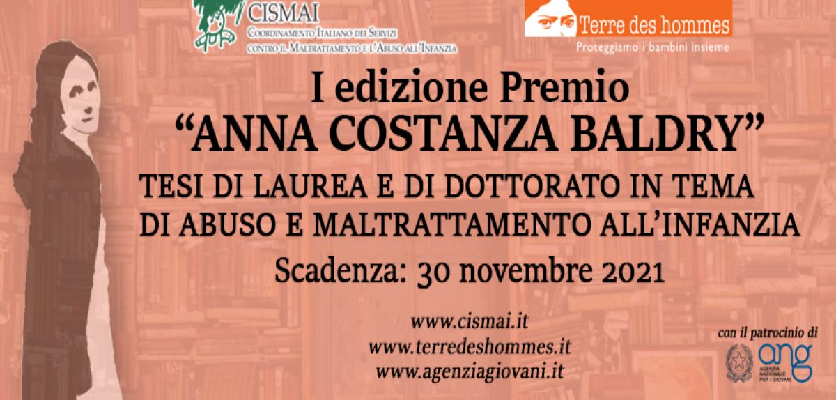 Premio di Laurea e di Dottorato “Anna Costanza Baldry” 