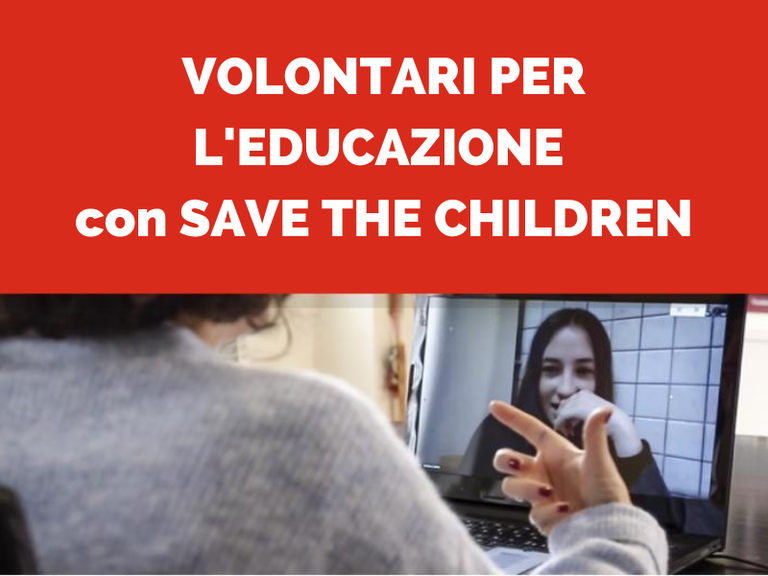 progetto “Volontari per l’Educazione” di Save the Children