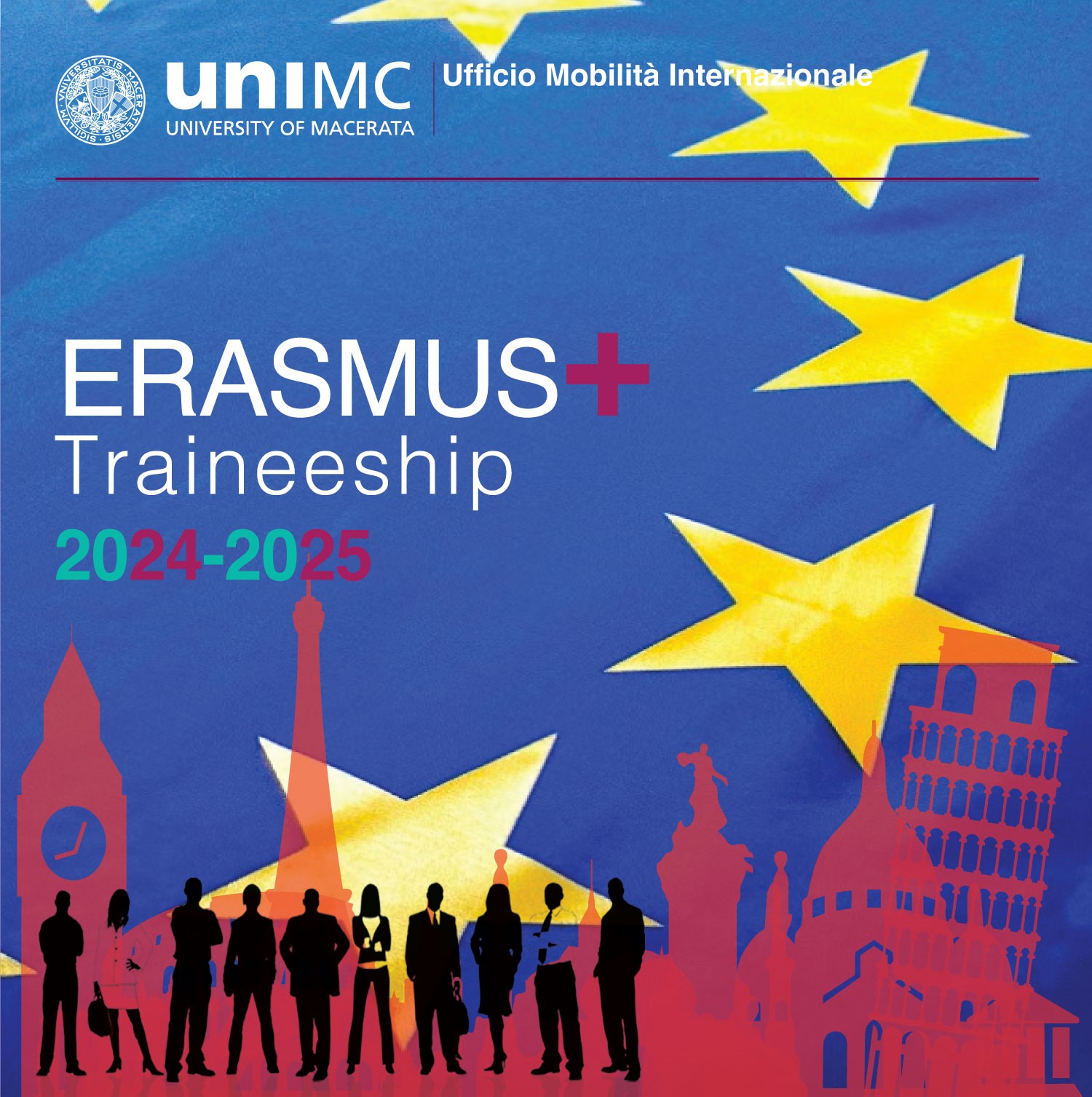 Pubblicazione bando Erasmus+ Traineeship RT a.a. 2024/2025