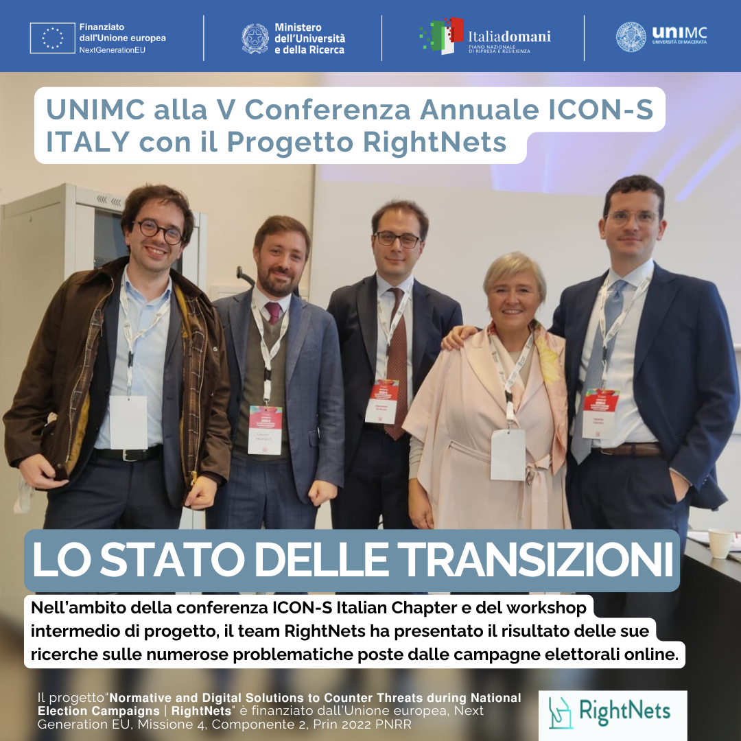 RightNets | LO STATO DELLE TRANSIZIONI