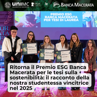 Premio ESG Banca Macerata