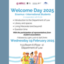 Welcome Day 2025 | Department of Law